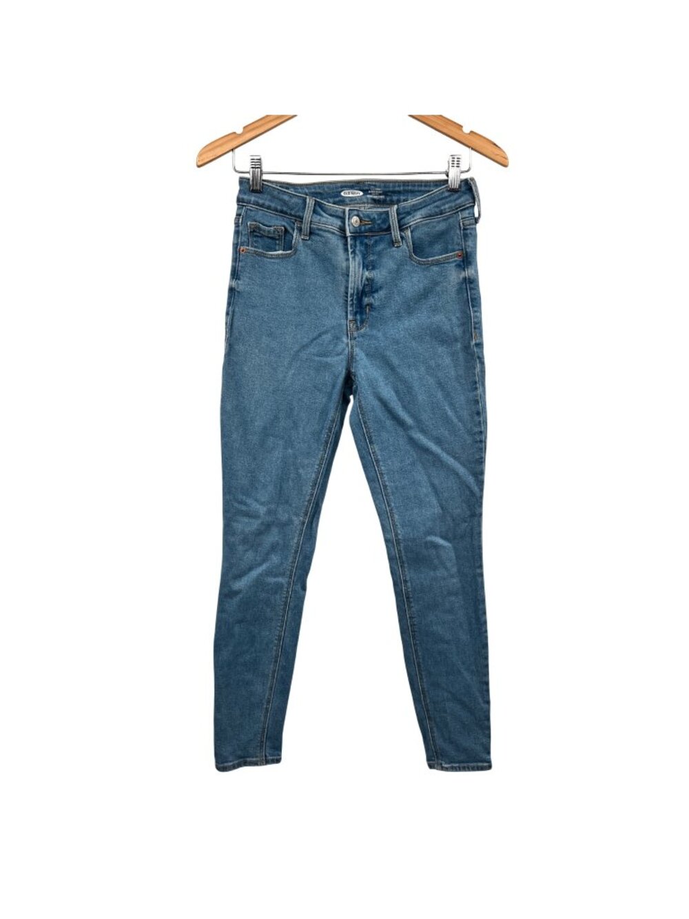 Old Navy Womens Rockstar Super Skinny Jeans Blue Size 4